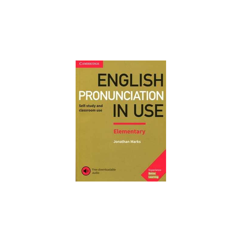 English Pronunciation in Use elementary +audio web Self study 2ed