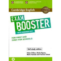 Cambridge English Booster with Answer Key for First and First for Schools  - Self-study Edition