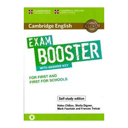 Cambridge English Booster with Answer Key for First and First for Schools  - Self-study Edition