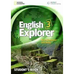 English Explorer 3 Student 's + Cd rom/audio