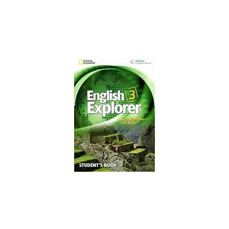 English Explorer 3 Student 's + Cd rom/audio