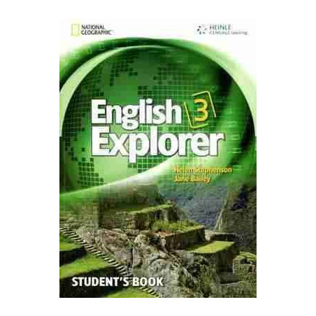 English Explorer 3 Student 's + Cd rom/audio