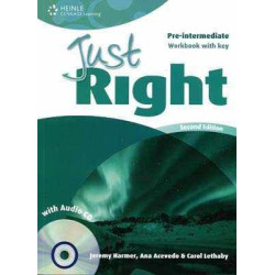 Just Right Pre-Intermediate workbook c/k + cd audio 2ºed