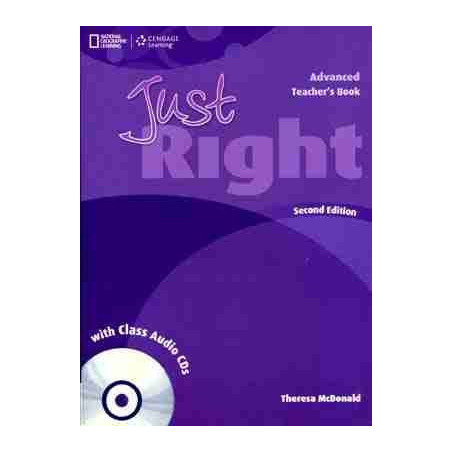 Just Right Advanced Teachers + Cd Audio