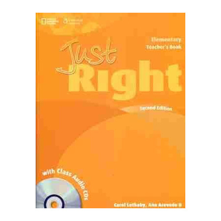 Just Right Elementary Teacher +cd