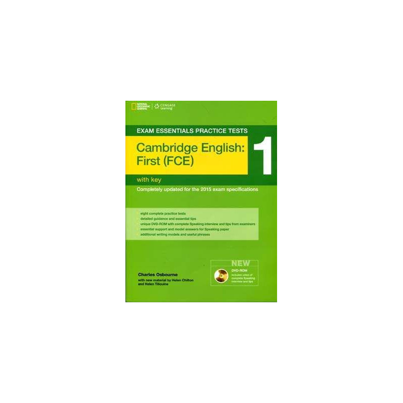 Exam Essentials : FCE 1 Practice Tests c/k + Dvd - Rom