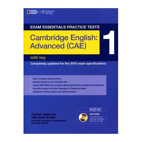 Exam Essentials : CAE 1 Practice Tests c/k + Dvd - Rom