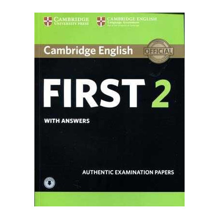 Cambridge English FCE Test 2 c/k 2015 c/ audio