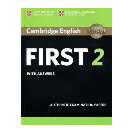 Cambridge English FCE Test 2 c/k 2015