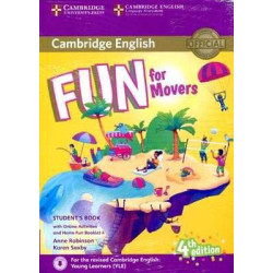 Fun Movers 4 th studente + home activities+ online activities