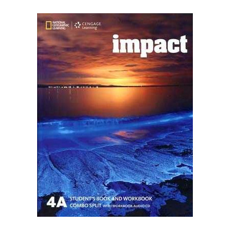 Impact 4A Student + worbook +cd split B1-B2