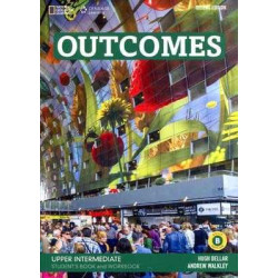 Outcomes Upper Intermediate Split B Student+Worbook+ cd+dvd  2 ed