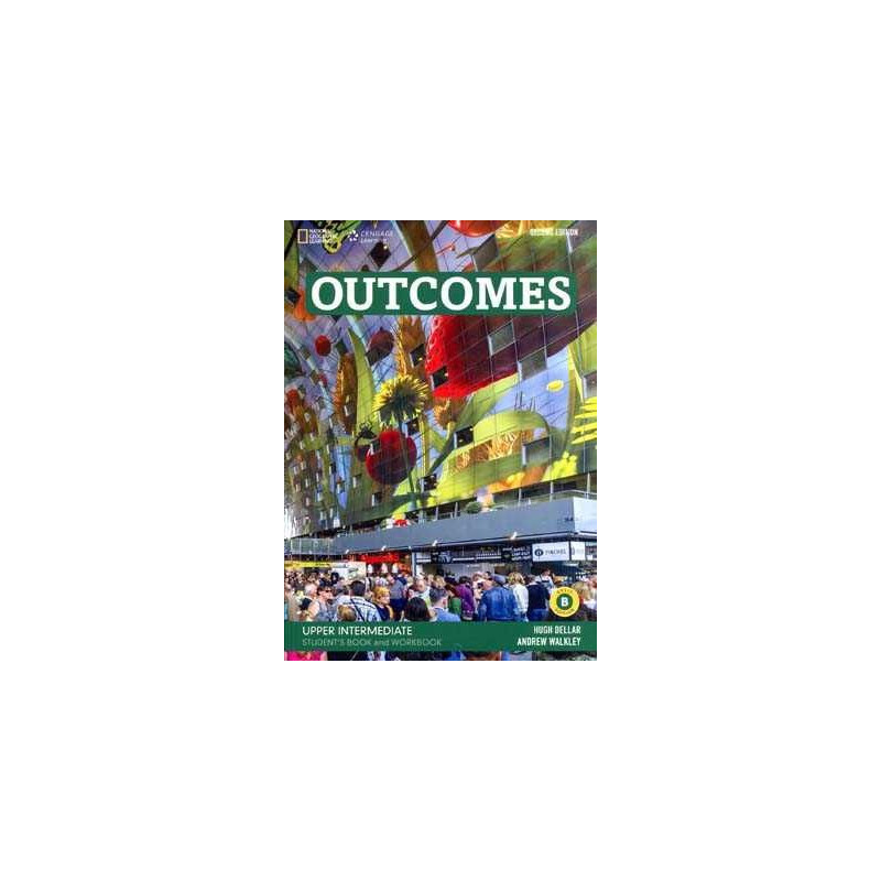 Outcomes Upper Intermediate Split B Student+Worbook+ cd+dvd  2 ed