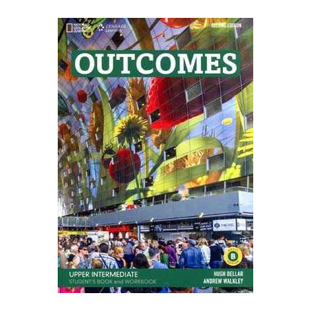 Outcomes Upper Intermediate Split B Student+Worbook+ cd+dvd  2 ed