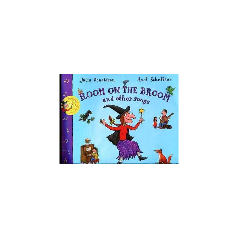 Room on the Broom  and Other Songs + Cd audio PB