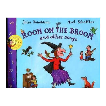 Room on the Broom  and Other Songs + Cd audio PB