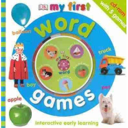 My First Word Games + cd rom with 5 games HB