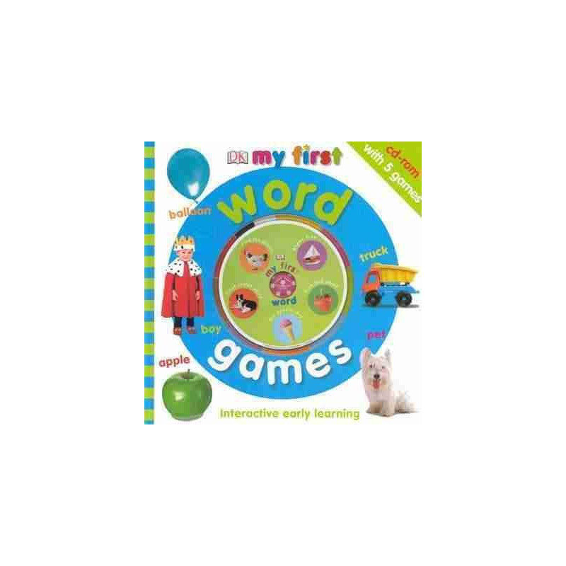 My First Word Games + cd rom with 5 games HB