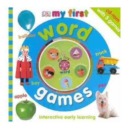 My First Word Games + cd rom with 5 games HB