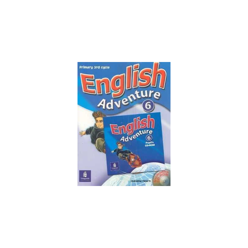 English Adventure 6 ejercicios + dictionary + cd rom