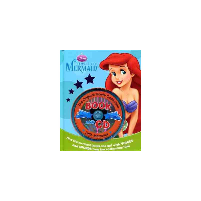 Little Mermaid Book + cd audio