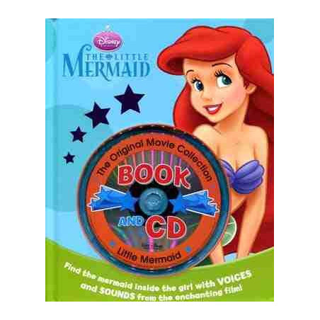 Little Mermaid Book + cd audio