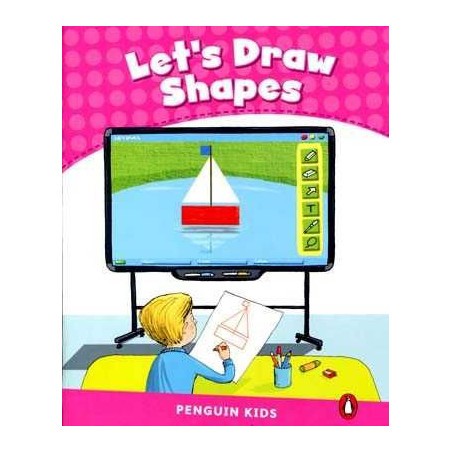 Let's Draw Shapes Reader CLIL Penguin Kids 2