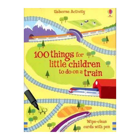 Flashcards 100 Things for Little Children a Train