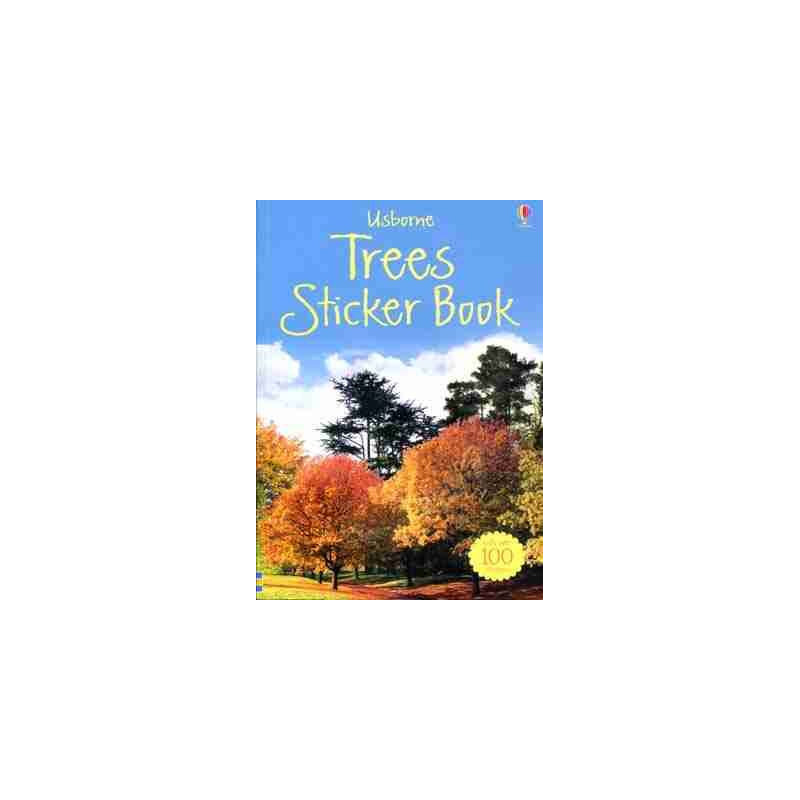 Trees Sticker Book PB + 100 stickers