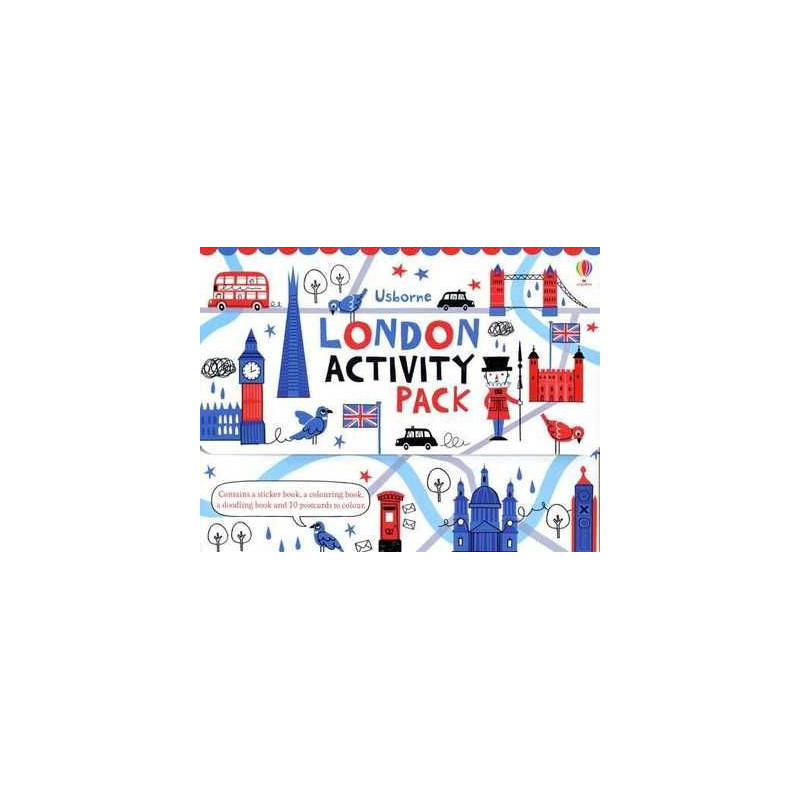 London Activity Pack ( Sticker Book + Books )