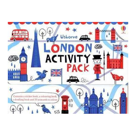 London Activity Pack ( Sticker Book + Books )