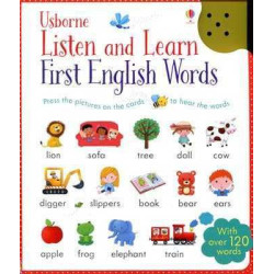 Listen and learn first English words with sound