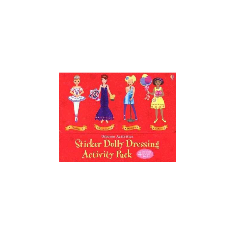 Dolly Dressing Activity Pack ( Sticker Book + Books )