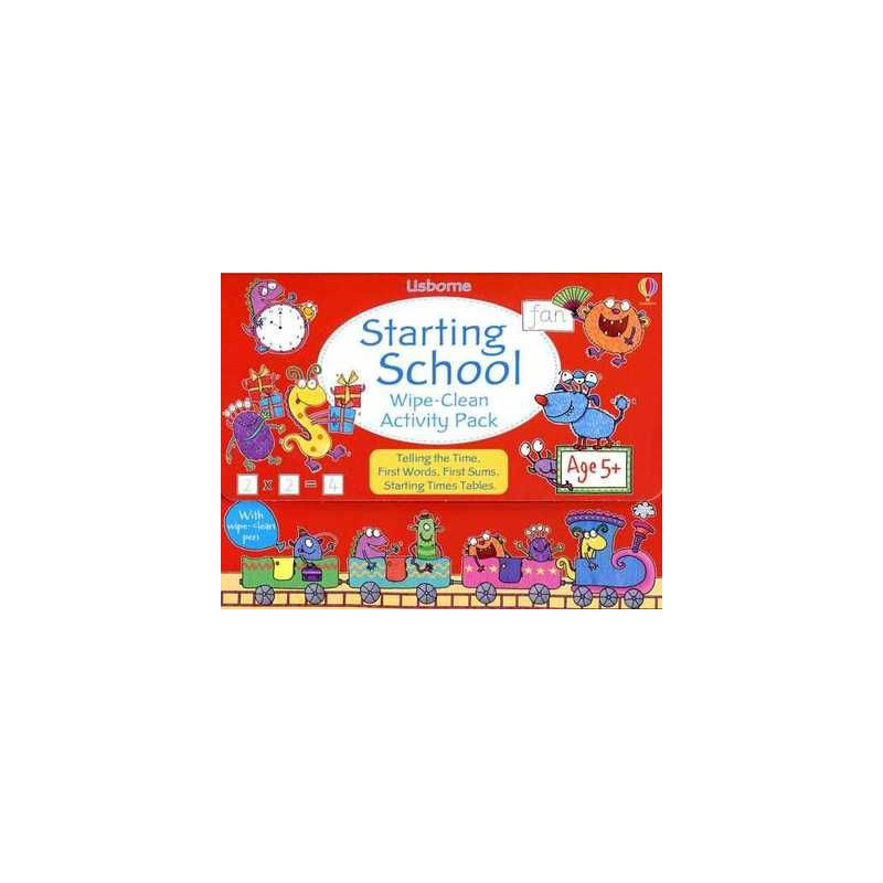 Starting School Wipe - Clean ( Activity Pack ) Age 5+