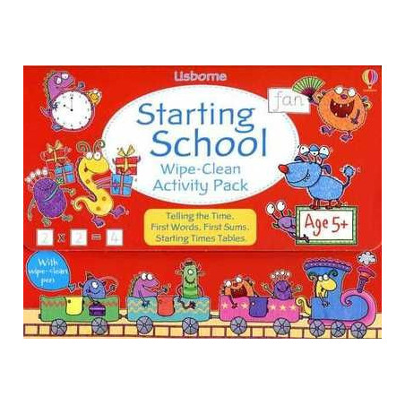 Starting School Wipe - Clean ( Activity Pack ) Age 5+