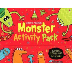 Monster Activity Pack ( Sticker Book + Books )