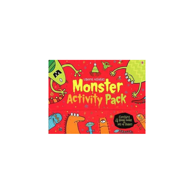 Monster Activity Pack ( Sticker Book + Books )