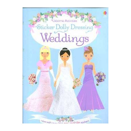 Sticker Dolly Dressing Weddings