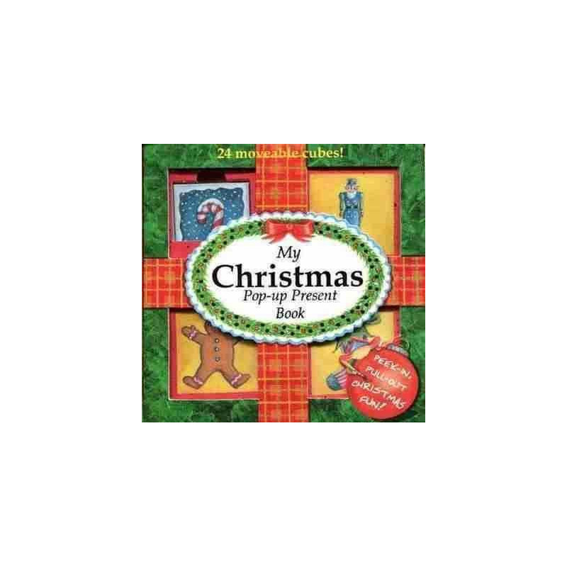 Calendar Advent My Cgristmas Pop-op Present Book (24 Mobeable cubes)