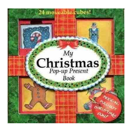 Calendar Advent My Cgristmas Pop-op Present Book (24 Mobeable cubes)