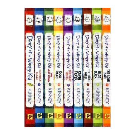 Diary of a Wimpy Kid Box 1-9