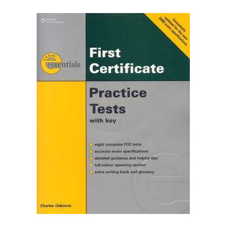 Exam Essentials : FCE Practice Tests c/k + cd audio (3)