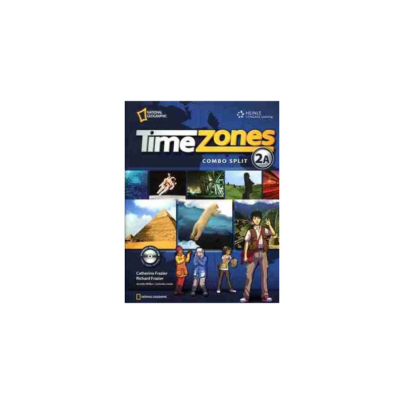 Time Zones 2A student + workbook+ Multi Rom