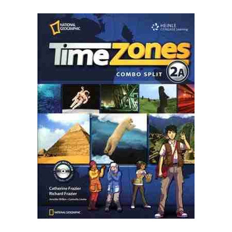 Time Zones 2A student + workbook+ Multi Rom