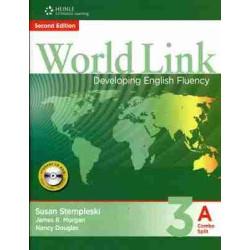 World Link 3A + student + workbook + Cd rom