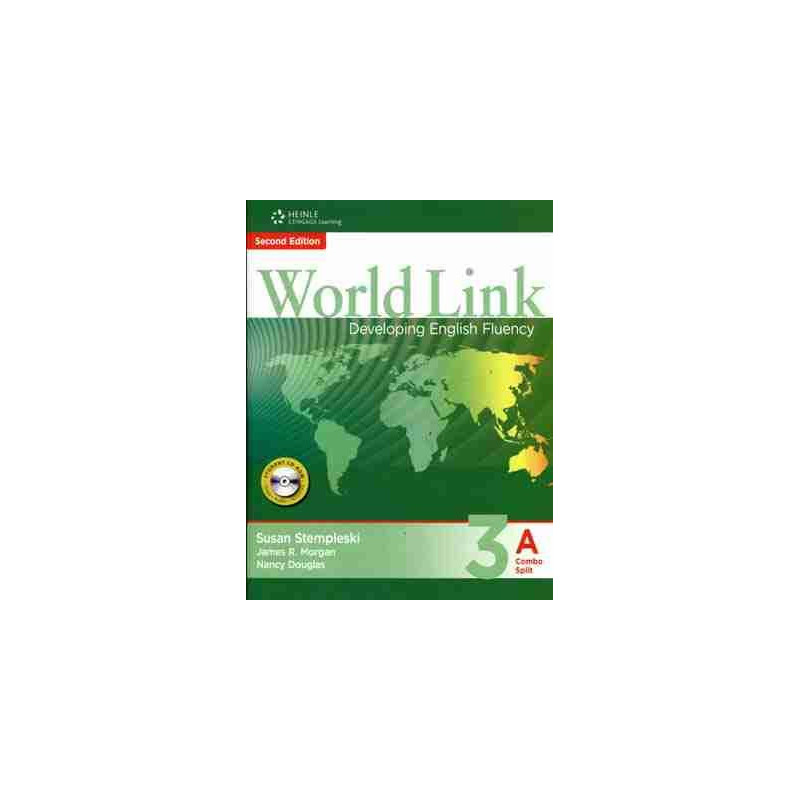 World Link 3A + student + workbook + Cd rom