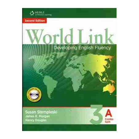 World Link 3A + student + workbook + Cd rom