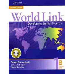 World Link 1B student s + worbook A1/A2 + Cd - rom 2 ed.