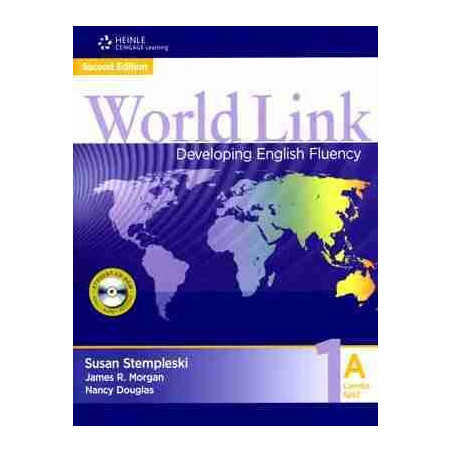 World Link 1A - A1/A2 student's + worbook + Cd - Rom 2º ed.