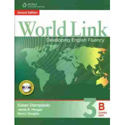 World Link 3B student + workbook + Cd rom